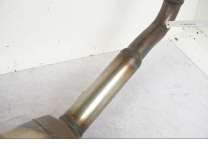 Vänster sida på Ljuddämpare från en Honda CBR 600 RR -2009 motorcykel.