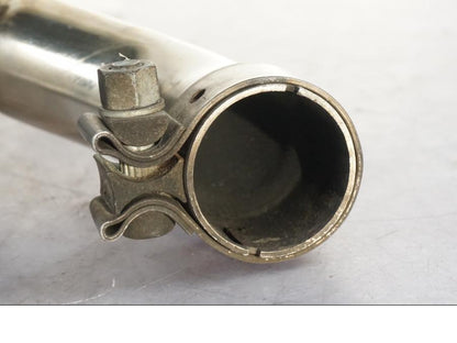 Snett nerifrån på Mellanburk från en BMW R 1150 GS/A -2002 motorcykel.