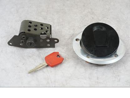 Framsidan på Låssats från en Kawasaki ZX-6R -2006 motorcykel.