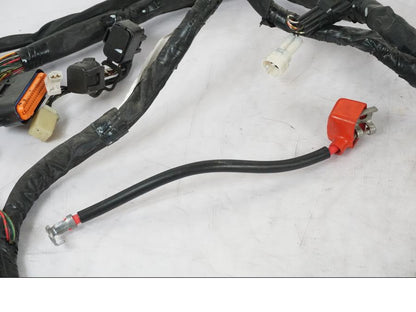 Snett uppifrån på Kabelstam från en Suzuki GSX-R 600 -2007 motorcykel.