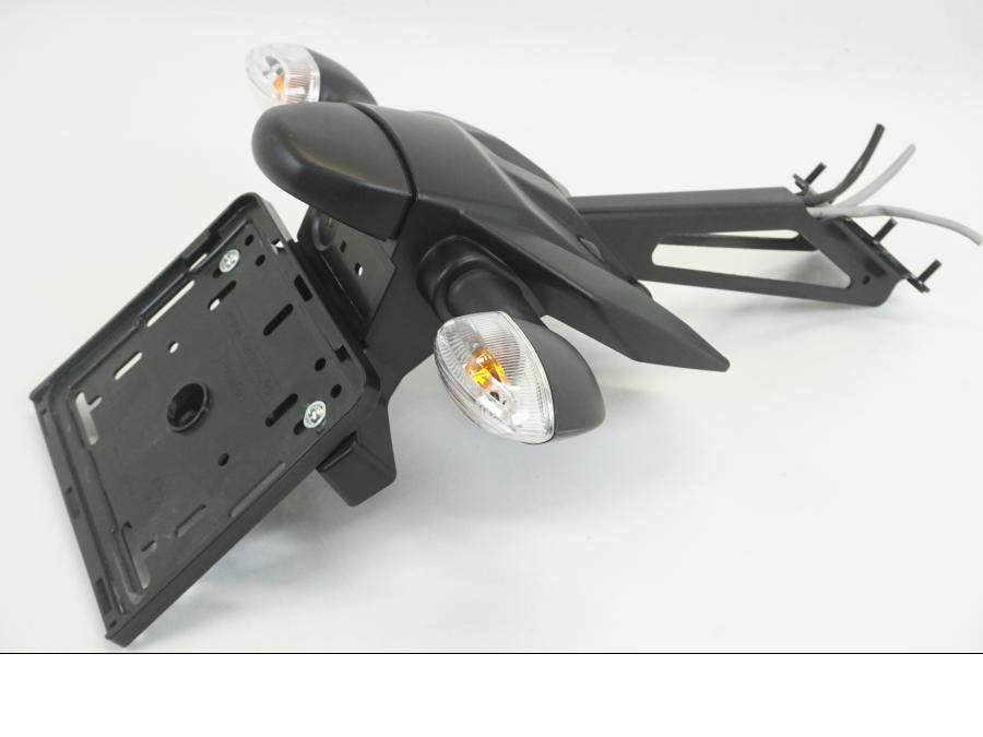 Baksidan på Skylthållare från en Yamaha MT-07 Tracer -2017 motorcykel.