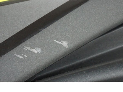 Snett nerifrån på Bakvinge från en Yamaha MT-09 -2016 motorcykel.