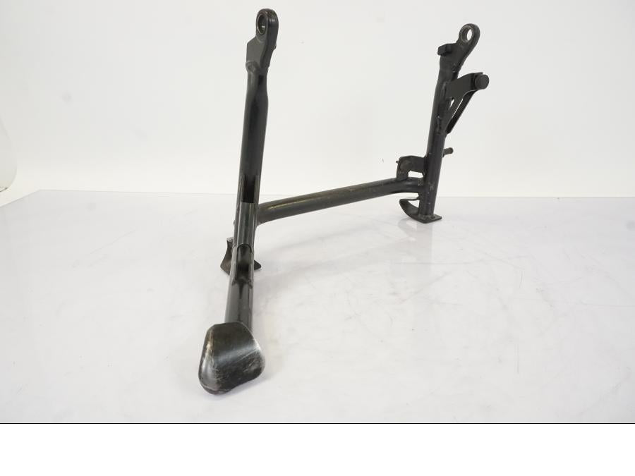 Snett uppifrån på Centralstöd från en BMW S 1000 XR -2019 motorcykel.