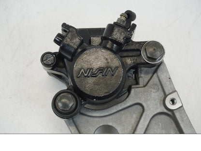 Snett uppifrån på Bromsok från en Honda CB 750 -2002 motorcykel.