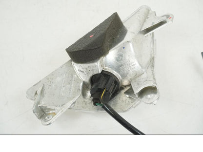 Snett uppifrån på Blinkers från en Kawasaki ER-6F -2016 motorcykel.