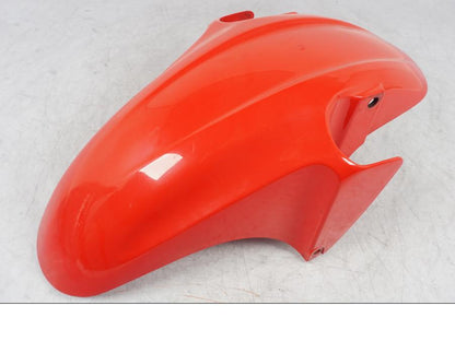 Snett uppifrån på Framskärm från en Honda CBR 600 -1999 motorcykel.