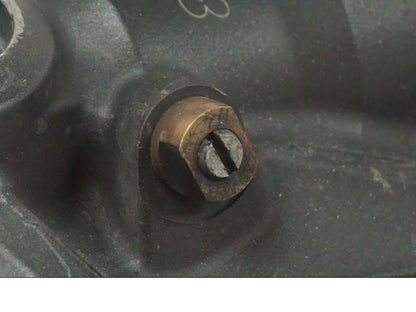 Vänster sida på Gaffelben från en Kawasaki ZX-10R -2008 motorcykel.