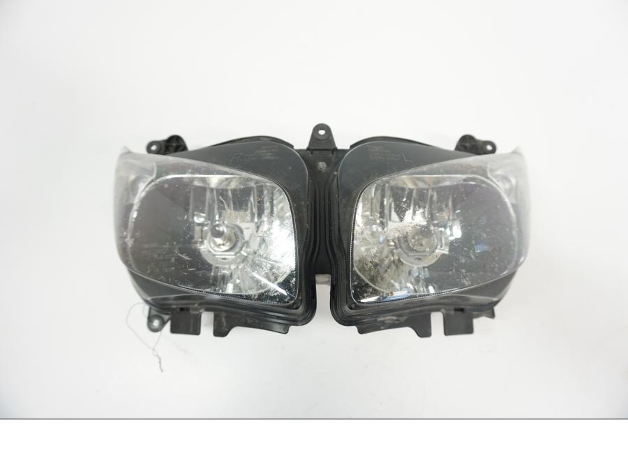 Framsidan på Strålkastare från en Yamaha FZ1-SA -2007 motorcykel.