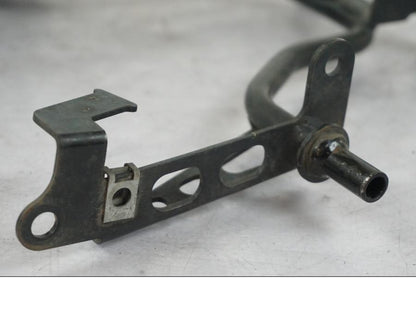 Snett uppifrån på Bensintankfäste från en BMW R 1200 R -2007 motorcykel.