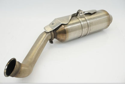 Höger sida på Ljuddämpare från en KTM 690 Duke -2012 motorcykel.