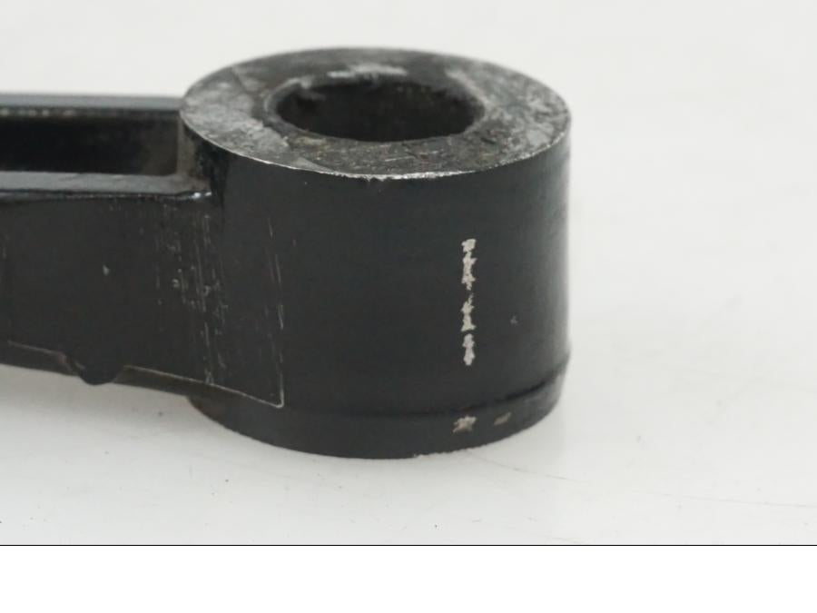 Snett uppifrån på Bromsoksfäste från en Yamaha FZR 1000 -1993 motorcykel.