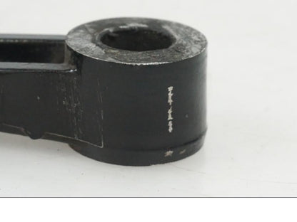 Snett uppifrån på Bromsoksfäste från en Yamaha FZR 1000 -1993 motorcykel.