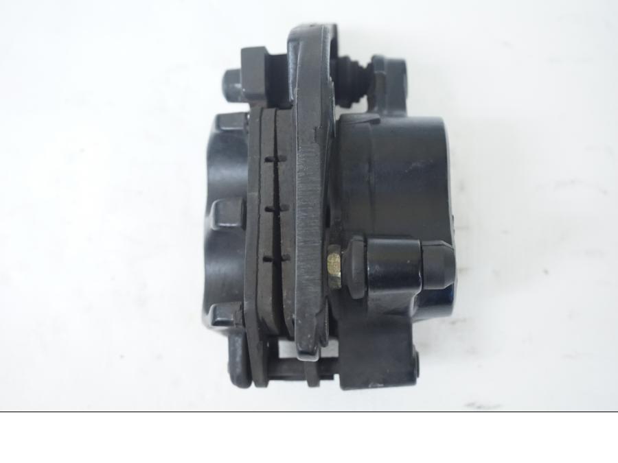 Snett uppifrån på Bromsok från en Triumph Bonneville -2001 motorcykel.