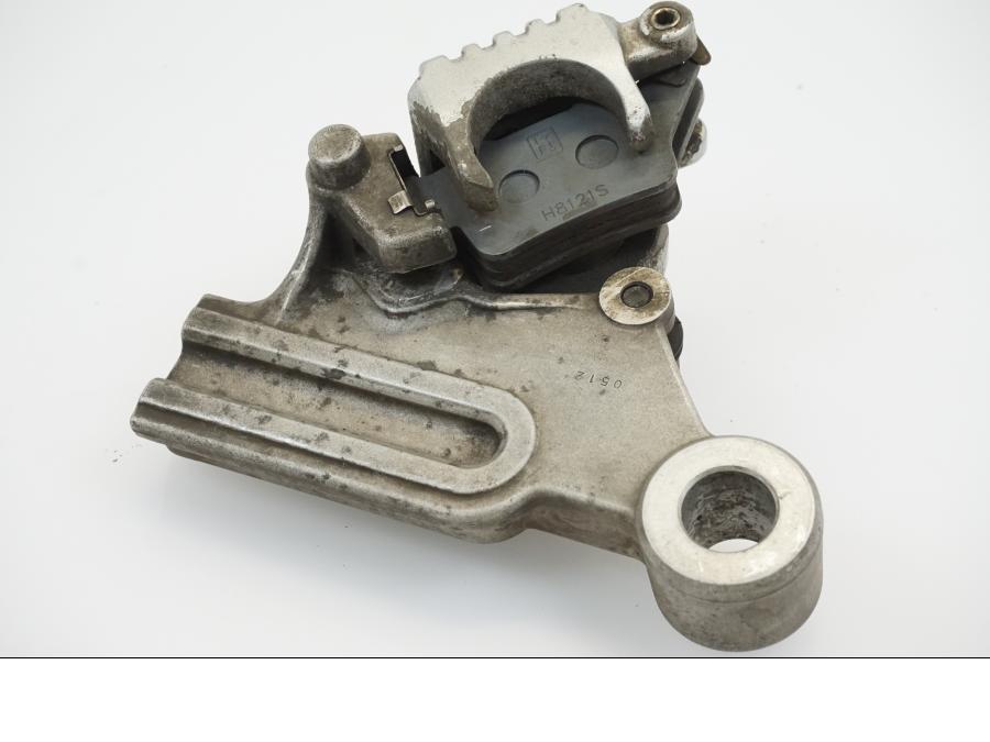 Snett uppifrån på Bromsok från en Yamaha WR 125 -2010 motorcykel.