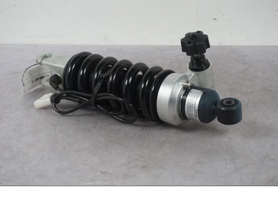 Snett uppifrån på Stötdämpare ESA från en BMW F 800 R -2018 motorcykel.