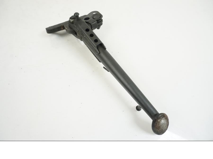 Baksidan på Sidostöd från en Kawasaki Z 1000 -2017 motorcykel.