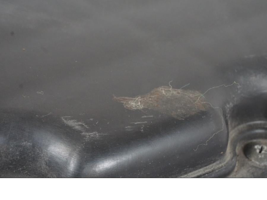 Snett uppifrån på Luftburk från en Honda NT 650 V -2002 motorcykel.