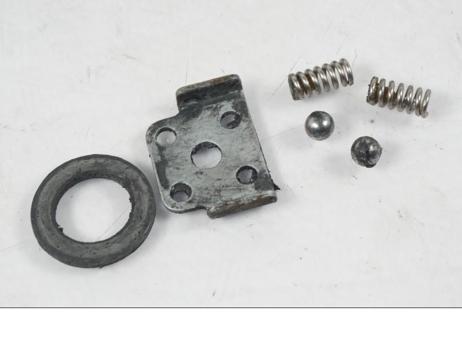 Baksidan på Fotpinne från en Kawasaki ER-6N ABS -2010 motorcykel.