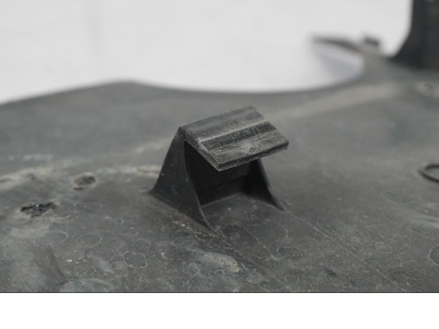 Snett uppifrån på Toppkåpsinsida från en Kawasaki ZX-6R -2005 motorcykel.