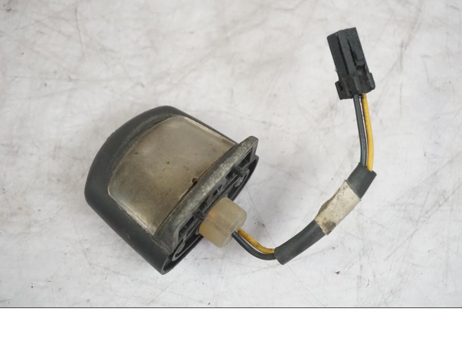 Framsidan på Skyltbelysning från en Triumph Tiger -2009 motorcykel.