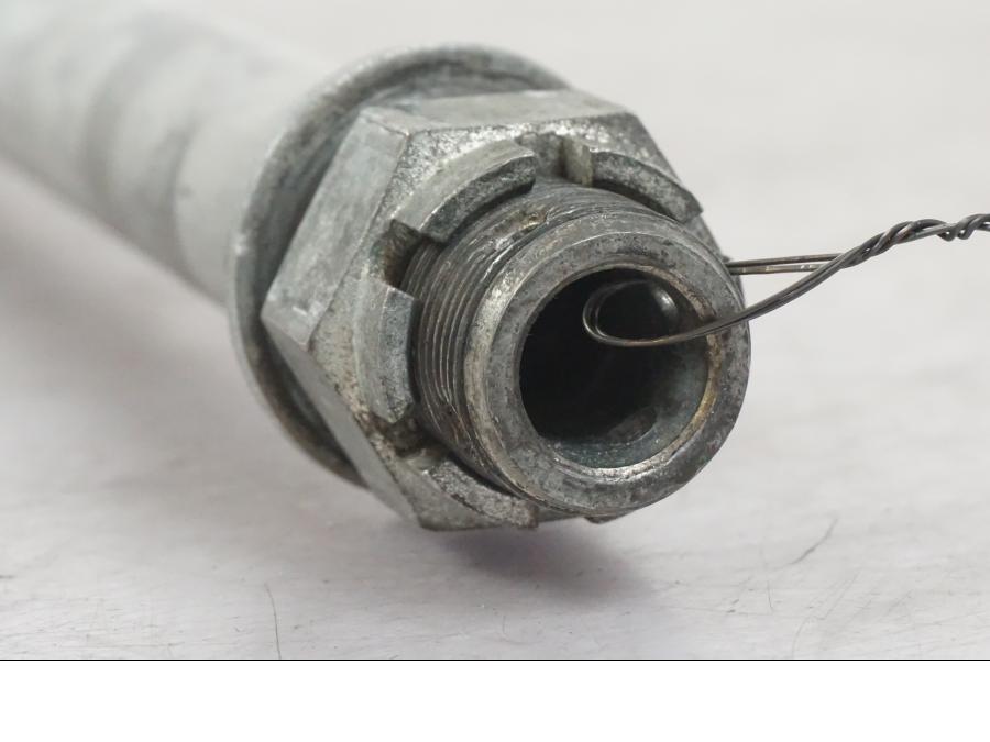 Snett nerifrån på Axel från en Kawasaki ZX-6R -2006 motorcykel.