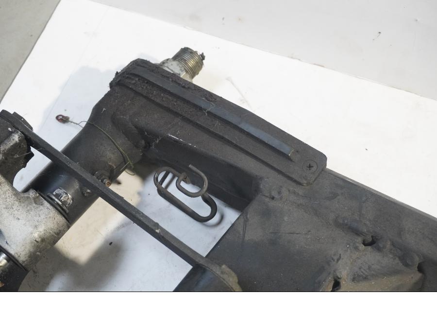 Snett uppifrån på Sving från en Kawasaki Z 1000 -2003 motorcykel.