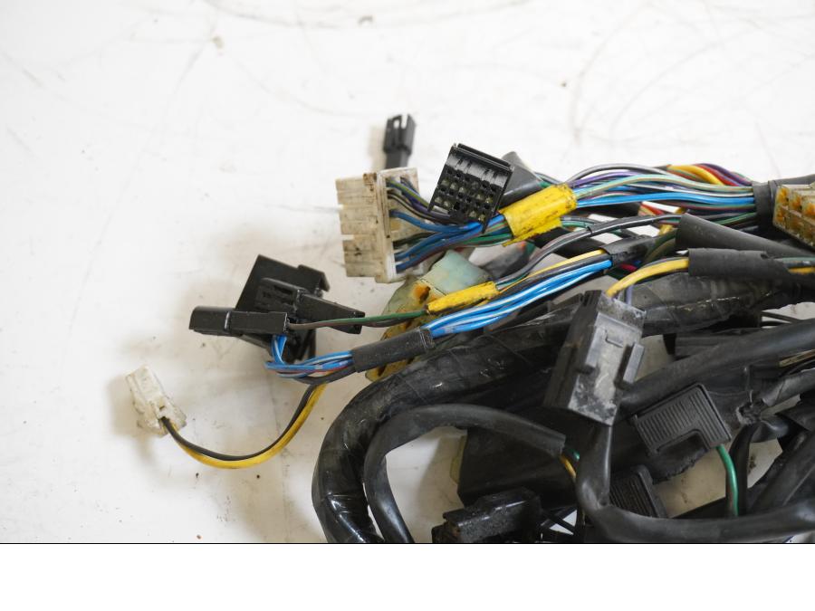 Baksidan på Kabelstam från en Triumph Legend TT -2001 motorcykel.