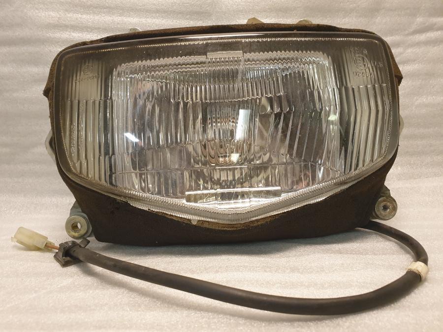 Framsidan på Strålkastare från en Honda CBR 600 -1994 motorcykel.