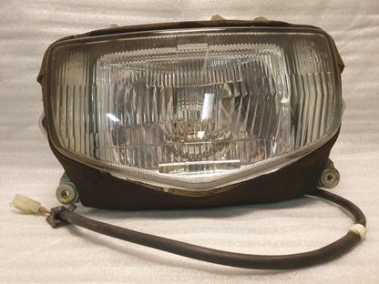 Framsidan på Strålkastare från en Honda CBR 600 -1994 motorcykel.