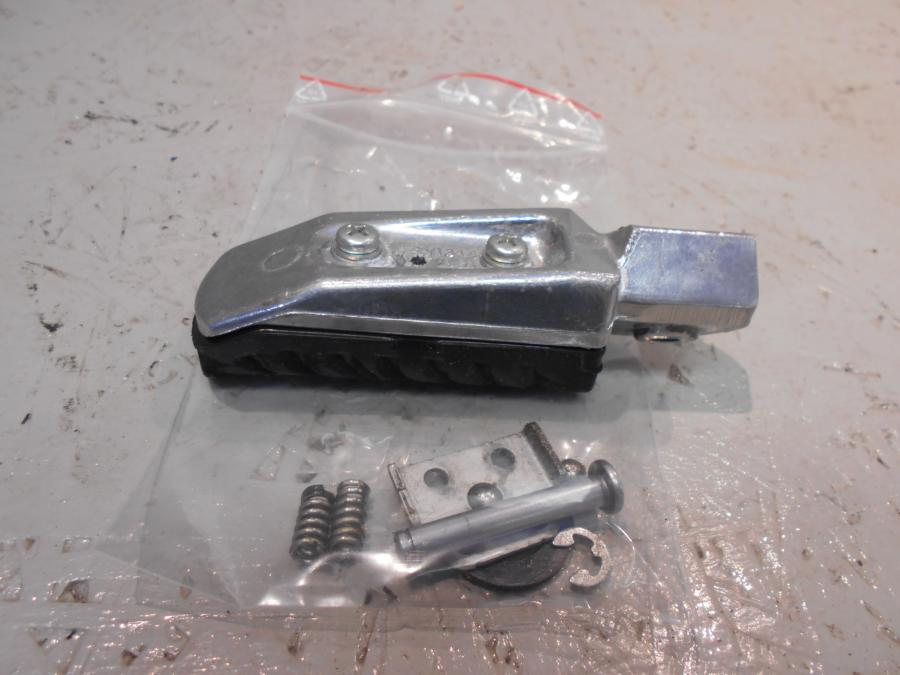 Baksidan på Fotpinne från en Kawasaki Ninja H2 -2018 motorcykel.