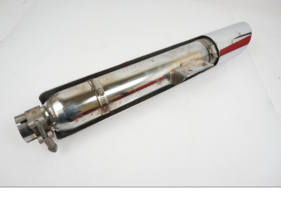 Höger sida på Ljuddämpare Sport från en H-D FLHC -2018 motorcykel.