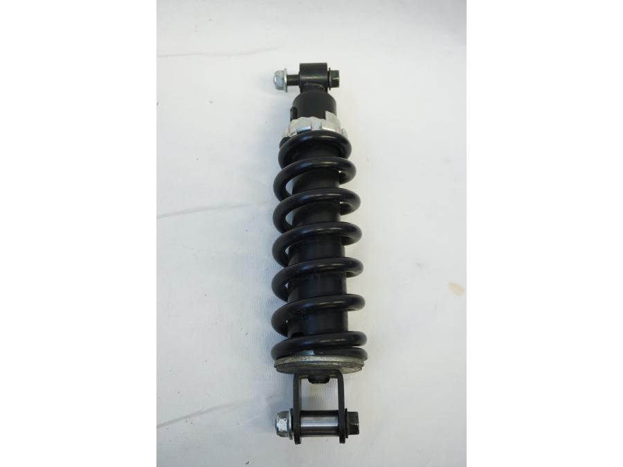 Baksidan på Stötdämpare från en Kawasaki VN 900 -2006 motorcykel.