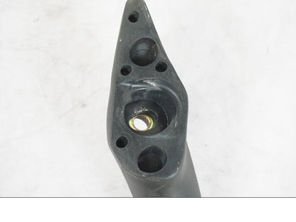 Snett uppifrån på Passagerarhandtag från en Honda NT 650 V -2002 motorcykel.