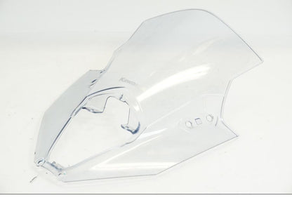 Baksidan på Vindruta från en Kawasaki Z 750 -2009 motorcykel.