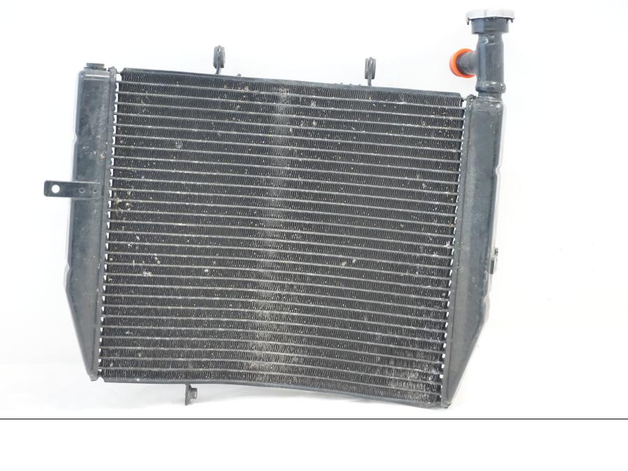 Framsidan på Vattenkyl från en Triumph Daytona 675 -2010 motorcykel.