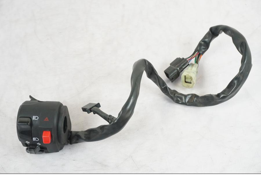 Framsidan på Styrelreglage från en Kawasaki Z 900 -2019 motorcykel.