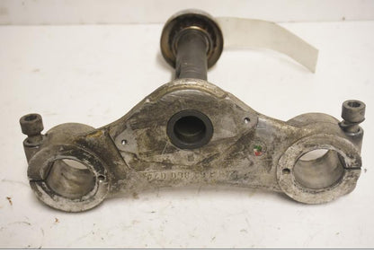 Baksidan på Gaffelbrygga från en BMW R 100 RS -1977 motorcykel.