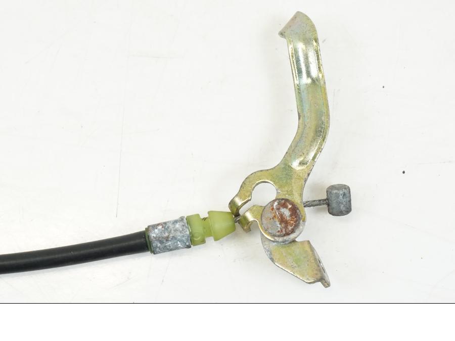 Vänster sida på Sadellåsmekanism från en Honda ST 1300 -2002 motorcykel.