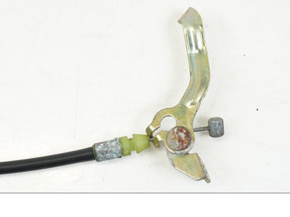 Vänster sida på Sadellåsmekanism från en Honda ST 1300 -2002 motorcykel.