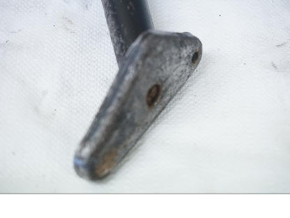 Höger sida på Sidostöd från en Suzuki GSX-R 750 -2001 motorcykel.