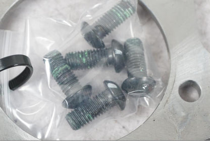 Baksidan på Bromsskiva från en Ducati Multistrada V4 -2024 motorcykel.