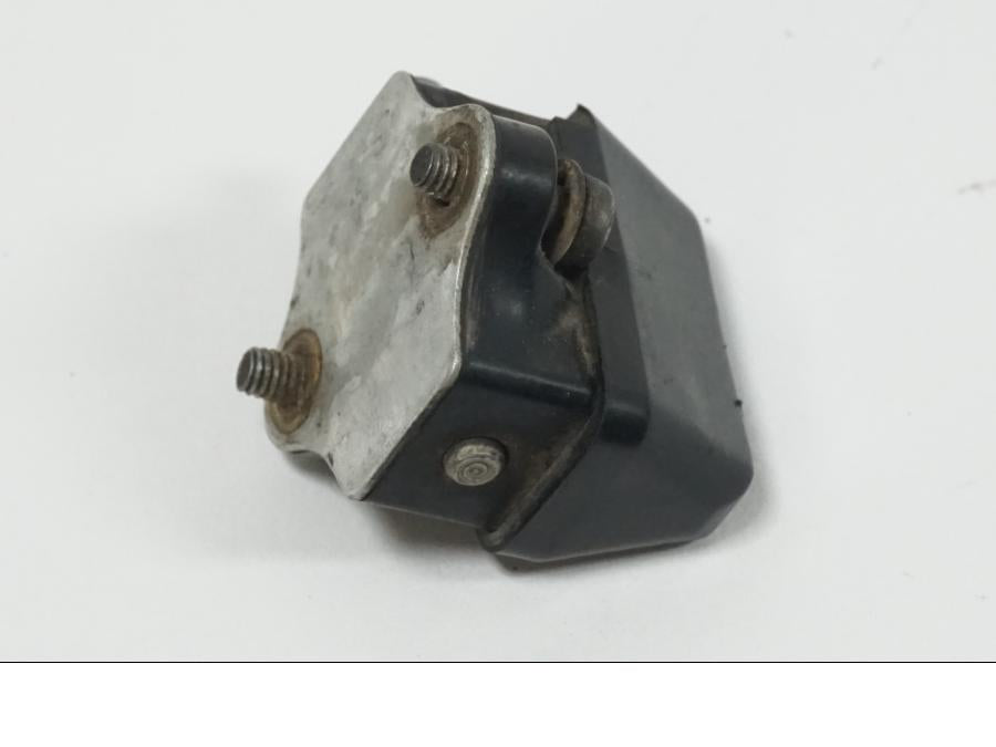 Snett uppifrån på Brytare från en BMW R 60 -1971 motorcykel.