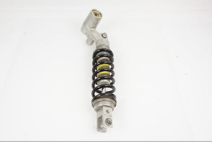 Baksidan på Stötdämpare från en Suzuki GSX-R 600 -1998 motorcykel.