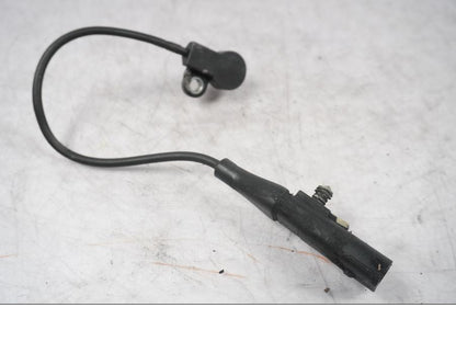 Baksidan på Sidostödsbrytare från en H-D Touring Street Glide FLHX -2009 motorcykel.