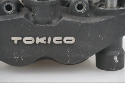 Vänster sida på Bromsok från en Suzuki GSX-R 1000 -2007 motorcykel.