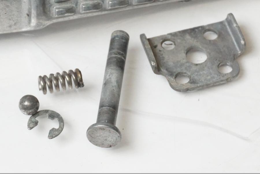 Baksidan på Fotpinne från en Kawasaki ZZ-R 1400 -2007 motorcykel.