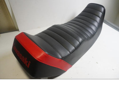 Framsidan på Sadel från en Kawasaki GPZ 1100 -1985 motorcykel.