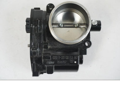 Vänster sida på Spjällhus från en BMW R 1250 GS -2021 motorcykel.