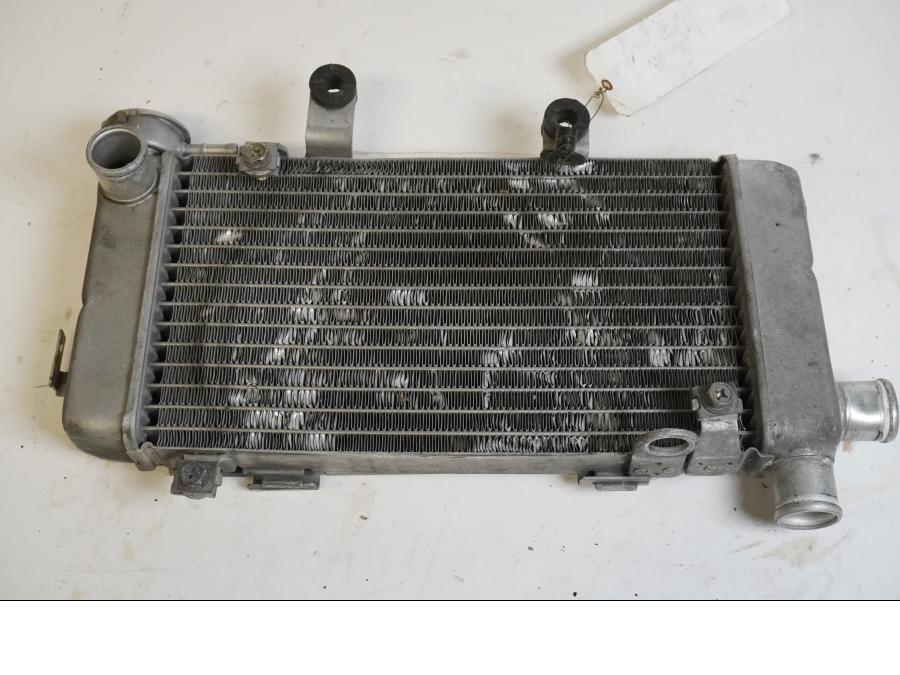 Baksidan på Vattenkyl från en Honda VTR 1000 F -1998 motorcykel.