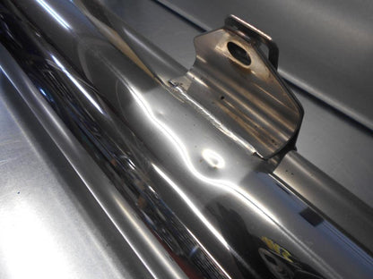 Baksidan på Ljuddämpare från en Yamaha FJR 1300 -2012 motorcykel.